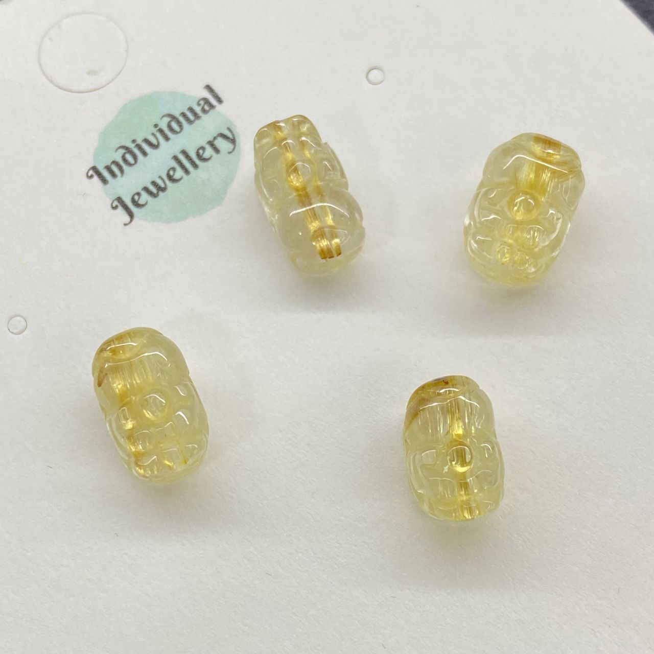 金髮晶貔貅- Individual Jewellery