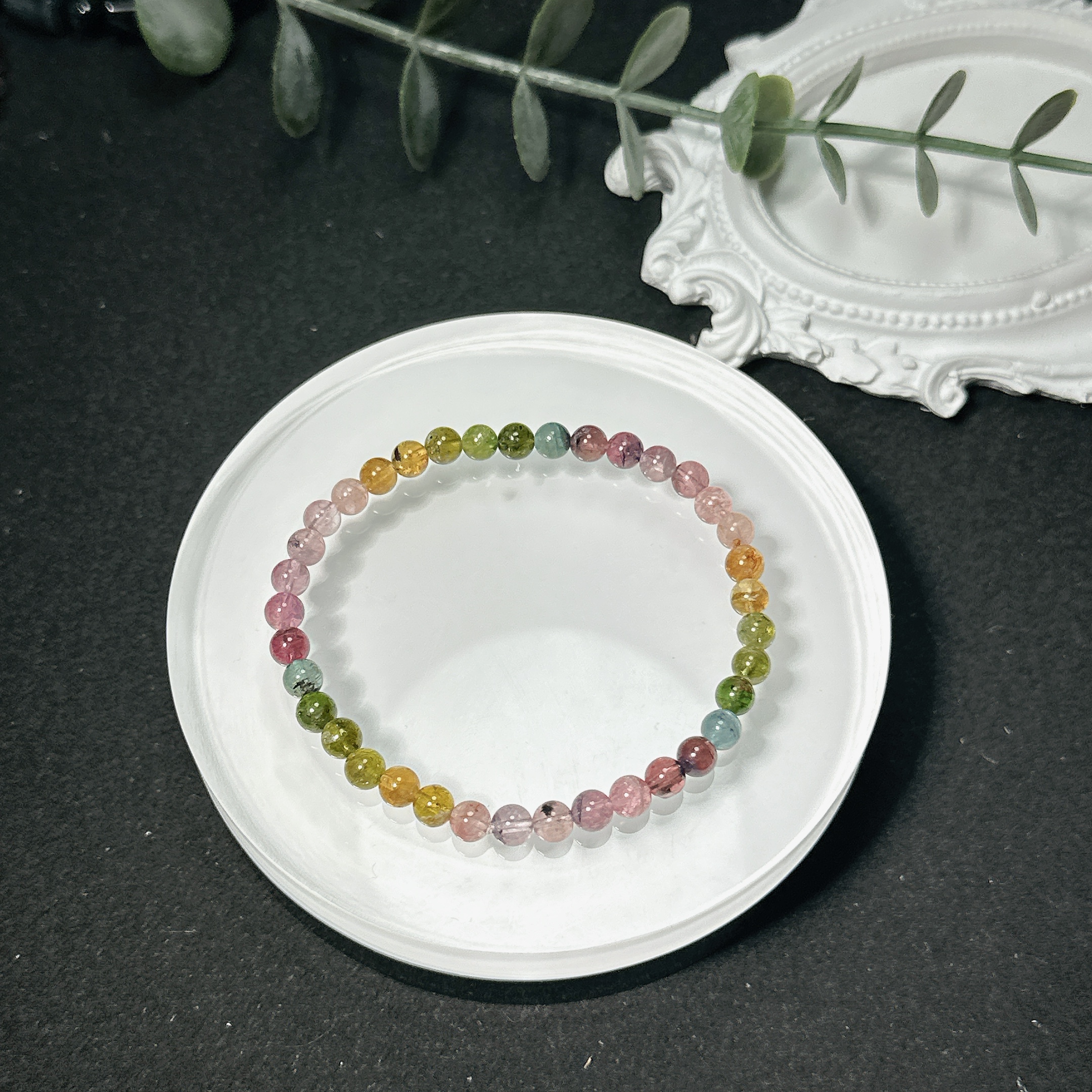 金運爆上げ 超希少！五色メノウ石製パワーブレスレット 那智青渡寺